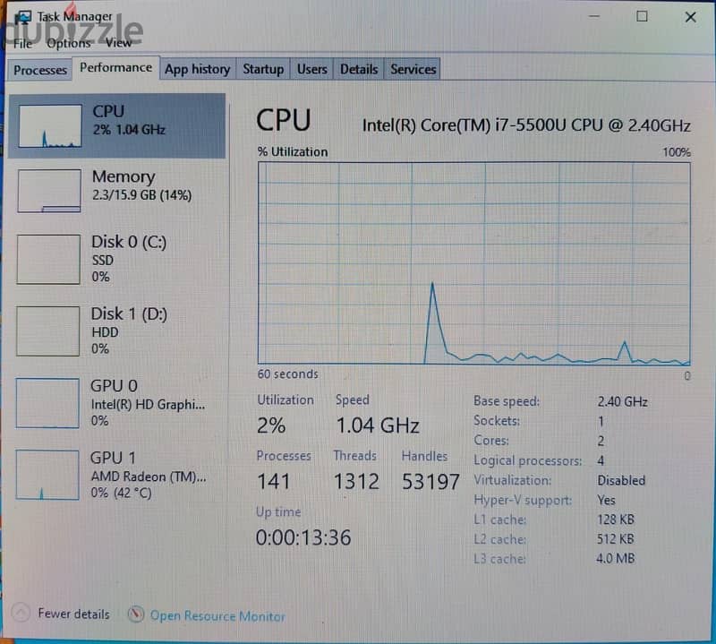 Laptop Hp 4