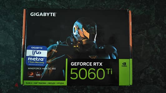 RTX 5060 Ti 16 GB Windforce - 2 Fans