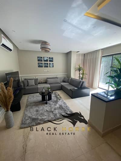 Furnished 2BR Corner Apartment with 95 sqm Garden for Rent in Lake View Residence – 130 sqm