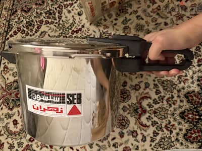 حلة ضغط زهران سنسور الأصلي (SEB) سعة 10 لتر - جديدة كلياً بالكرتونة!