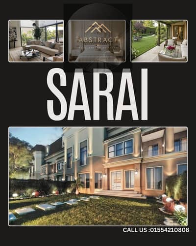بحر في أوروبا ولا في سراي؟  S Villa في سراي بإطلالة مباشرة على اللاجون، Sarai New Cairo على طريق السويس أمام مدينتي، 10 دقائق للعاصمة الإدارية و15 للد