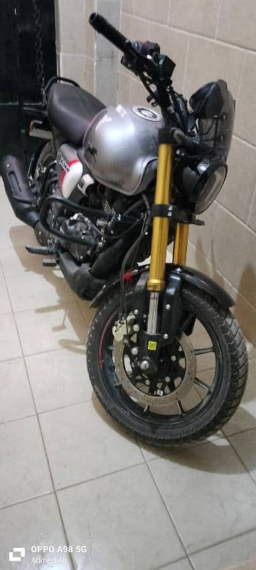 متوسيكل TVS Ronin 225cc يعتبر زيرو