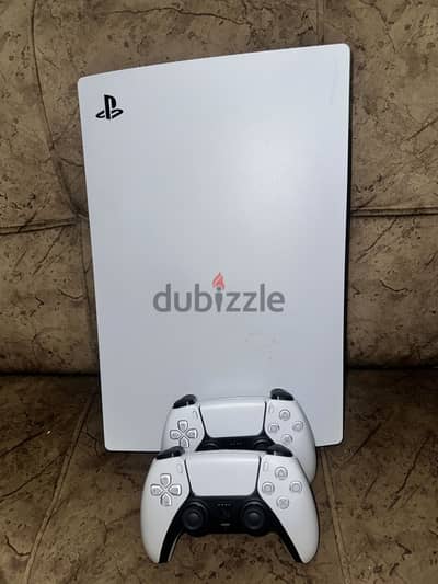 PlayStation 5 and 2 controllers