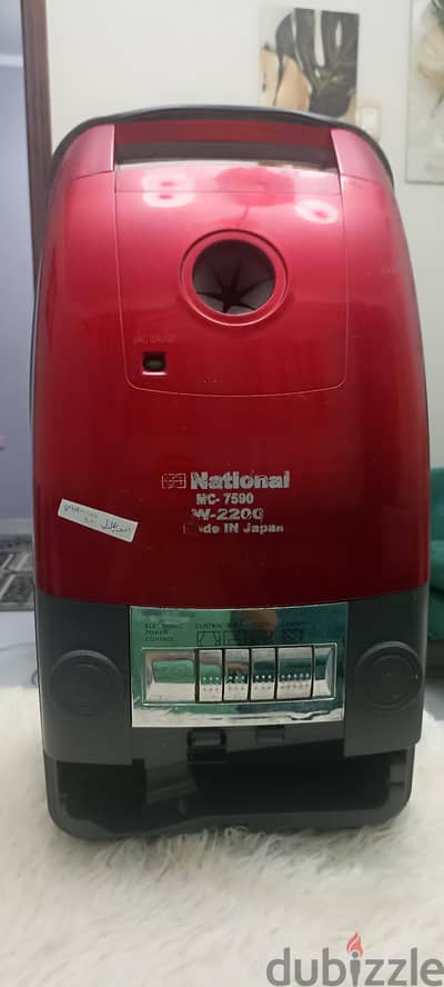 مكنسة ناشيونال ياباني أصلي National 2200W زيرو - ماتور فابريكا