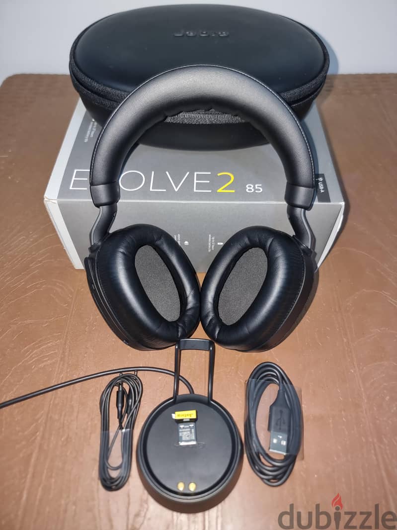 Jabra Evolve2 85 Wireless Headset 1