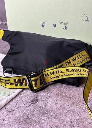 Off-White Industrial Strap Belt Bag 4