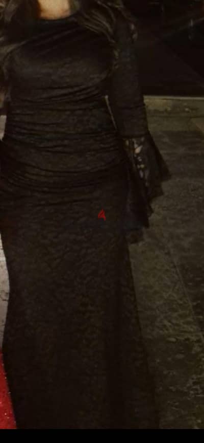 black dress