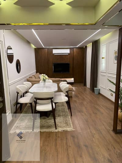 Apartment for rent in Madinaty Compound, New Cairo for immediate housing, area 100 consists of 2 bedrooms + 2 bathrooms with direct view of the green areas Garden view