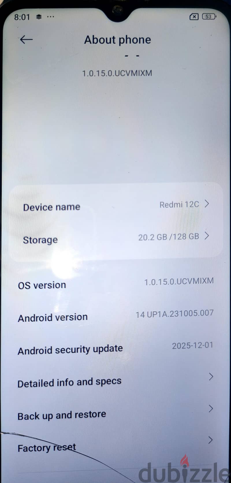 Xiaomi Redmi 12C 4