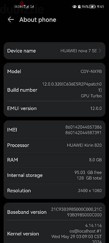 Huawei nova 7 se 1