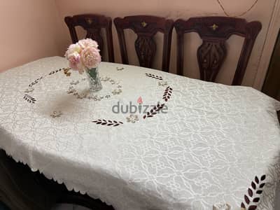 سفرة  ٦ كراسي