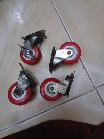 طقم عجل 2بوصه. . بفرامل يتحمل فوق 15ك