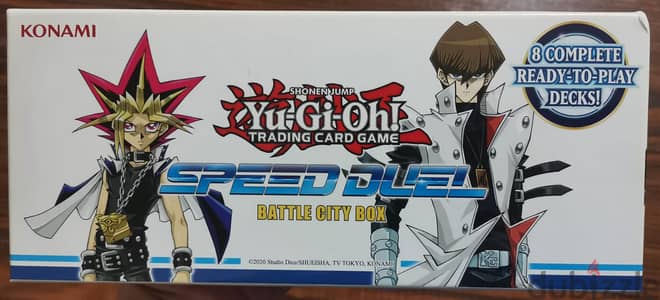 Original 1st-Edition Yu Gi Oh Cards-YuGiOh Speed Duel Battle City Box