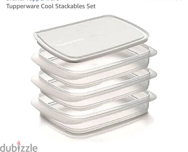 Tupperware cool stackables set 5
