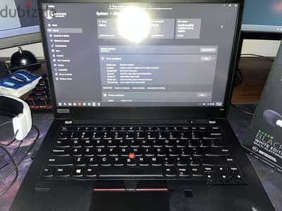 Thinkpad T14 + Razer blackshark v2 X