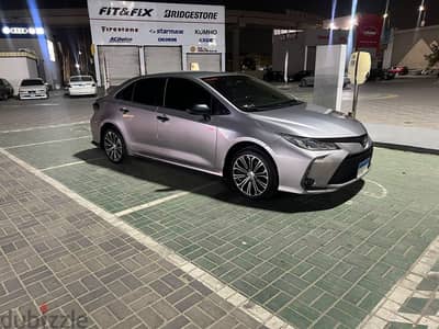 تويوتا كورولا 2021 بحاله ممتازه جدآ