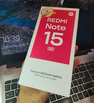 Xiaomi Redmi Note 15 5G Black 512 GB / 12 GB RAM