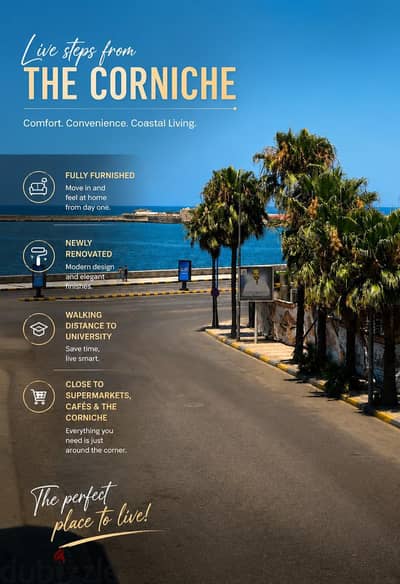 Premium 1BR | 2 Min Med& Dent | Sea View 