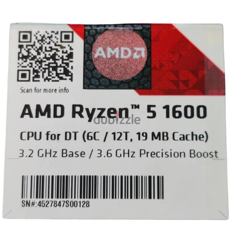 Rayzen 5 1600 AF Box 1