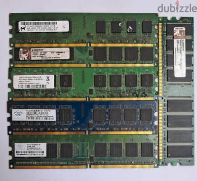 بورد و رامات كمبيوتر ddr2 , lan ram