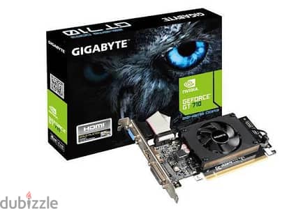 gt 710 2gb gigabyte كرت شاشة