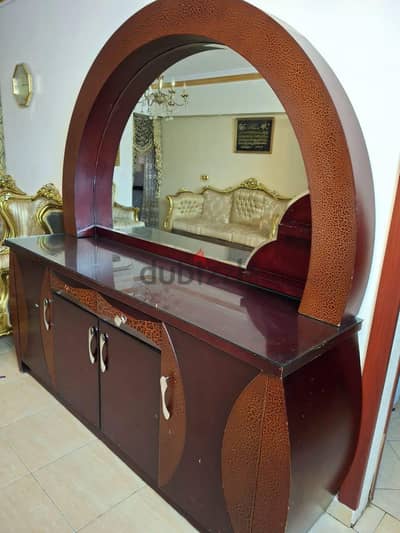 بوفيه للبيع  ٢ متر عرض × ٦٠ سم عمق