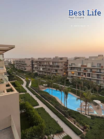 First Use Apartment For Rent In Villette Sodic New Cairo | Near AUC & South 90 Street | Panoramic Pool View | 3 Bedrooms + Nanny's Room