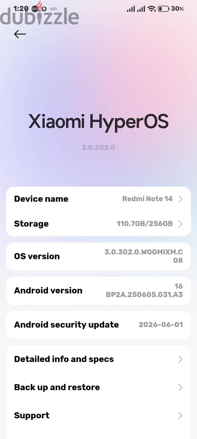Xiaomi Redmi Note 14 3