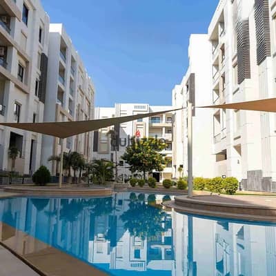 The last and most distinguished apartment in a compound, ready for viewing, fully finished with air conditioning and a kitchen, corner unit