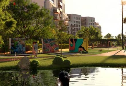 شقة مميزة للبيع بنظام تكملة الأقساط في قلب مشروع Garden Gates داخل أشجار سيتي، فرصة قوية للسكن أو الاستثمار  استلام 6 شهور