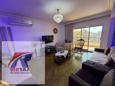 Apartment for sale, 250 sq m, with kitchen and air conditioning, in the First District near Genena Mall, Nasr City.