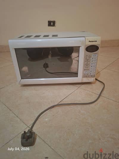 ميكروويف  Panasonic 1100W Inverter بالشواية - ياباني أصلي