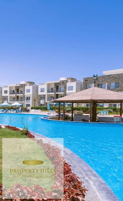 Last Chalet with 50% Cash Discount, First Row Directly on the Sea, 3 Rooms, Fully Finished in the Most Distinct Projects of Al Ahly Sabbour in Ras Al Hikma - Youd - North Coast
