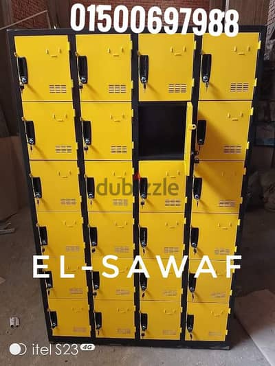 لوكر صاج-دولاب معدن-وحدات تخزين-لوكر چيم ونوادي رياضه ومستشفيات-locker