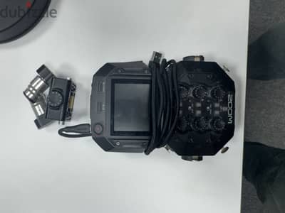 مسجل صوت احترافي Zoom H8 مع ميكروفون H8 الأصلي