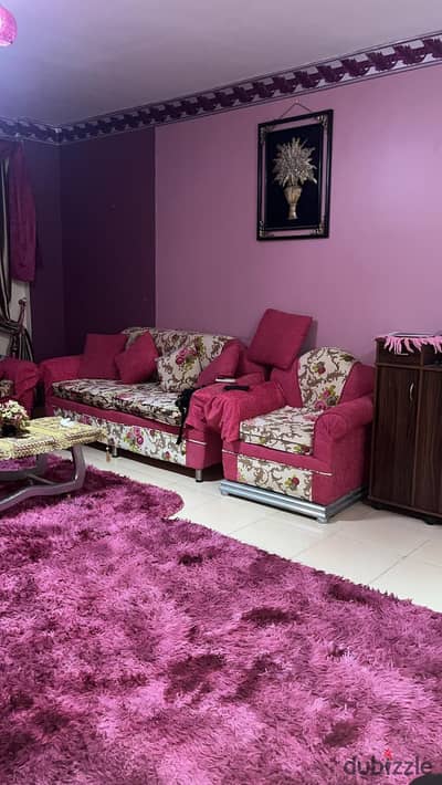 Lowest Price Fully Furnished Apartment 99sqm Full Garden View Typical Floor Near Services Eastern Market Mosque and GEMS School Fully Air-Conditioned