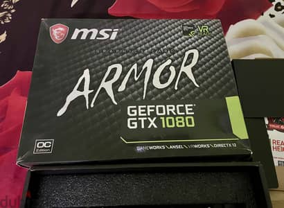 MSI ARMOR GTX 1080 8GB
