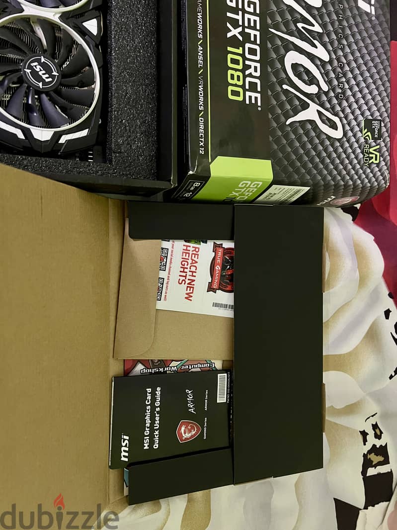 MSI ARMOR GTX 1080 8GB 3