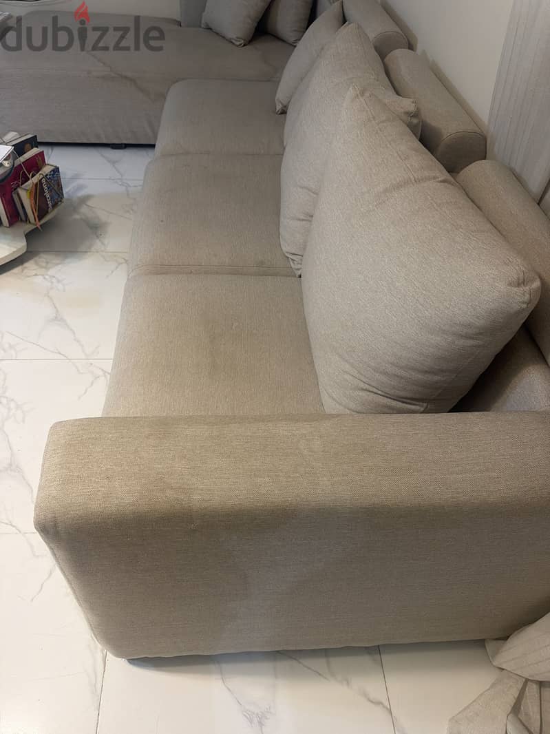 L SHAPED SOFA 1