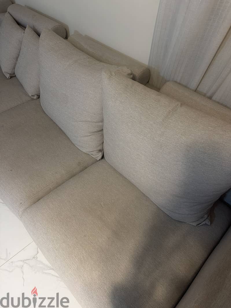 L SHAPED SOFA 2