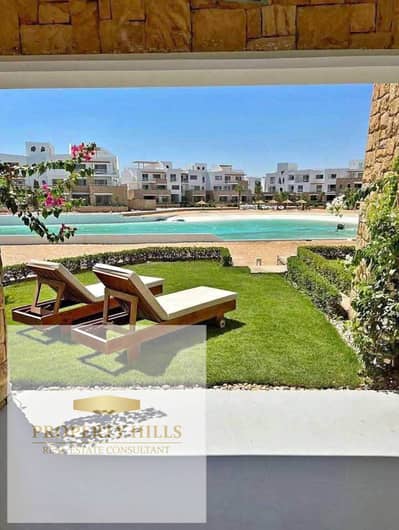 Duplex at old price by the sea and Crystal Lagoon - fully finished with air conditioning and kitchen - Swan Lake El Gouna - Hassan Allam