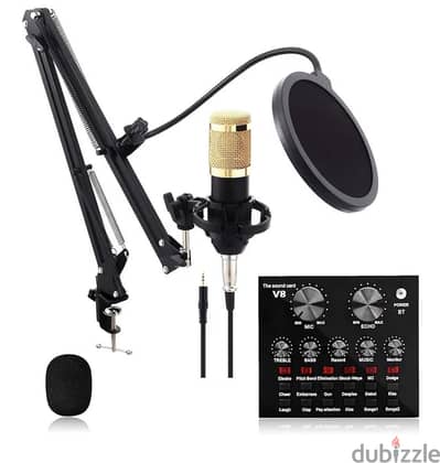 مايك BM-800 احترافي  – كامل الإكسسوارات بحالة ممتاز