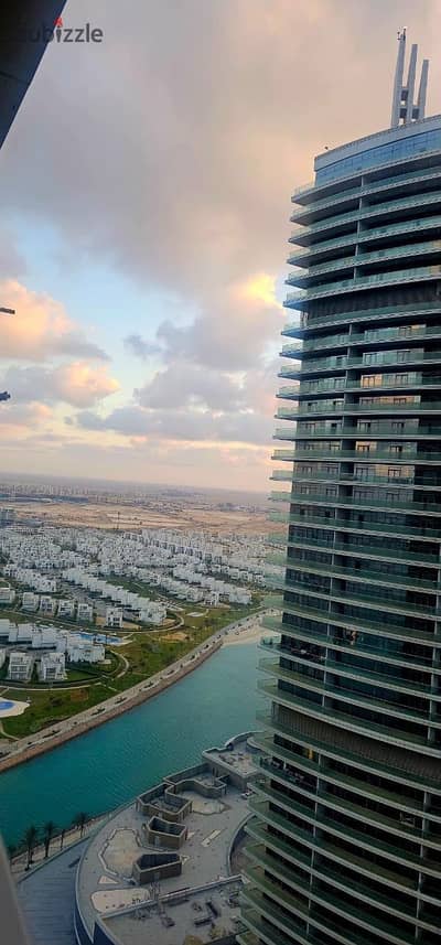 شاليه  ١٩٤م من المالك مباشرة واجهة البحر واللاجونا في العلمين الجديدة