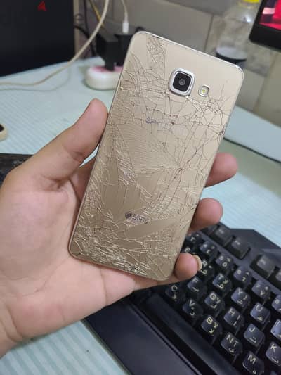 Samsung A5 كسر ف الباغه والدهر