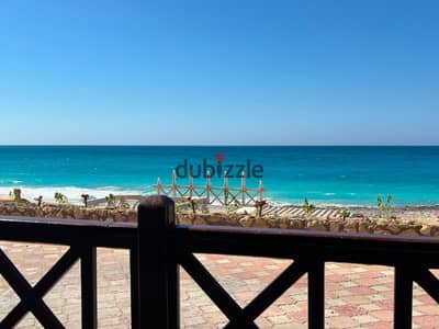 First row hotel studio for rent in Lazurde Bay Village, Sidi Abdel Rahman, North Coast