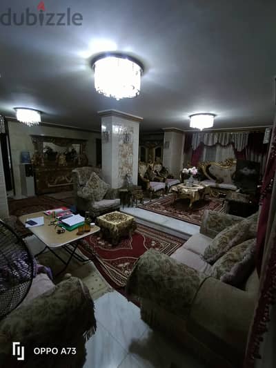 شقة 215 متر على الشارع الرئيسى (مصر و السودان) بسعر لقطة بحصة فى الأرض