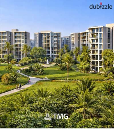 NOOR CITY apartment 98 m2 for sale in installments overlooking the park and garden
