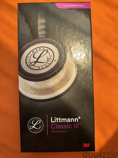 Original 3M Littmann Classic III black Stethoscope – Brand New