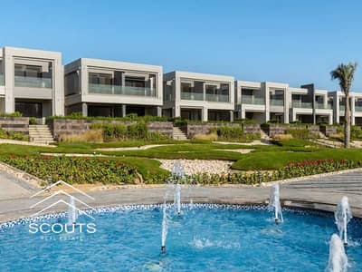 Fully finished high-end chalet for sale in La Vista Ras El Hekma, North Coast, with a direct sea view  just minues from Fouka Bay.