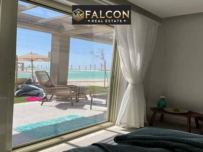 ادفع مقدم 600الف و استلم فوري شقة بحري متشطبة ف الحي اللاتيني العلمين الجديدة الساحل الشمالي  latin district north coast